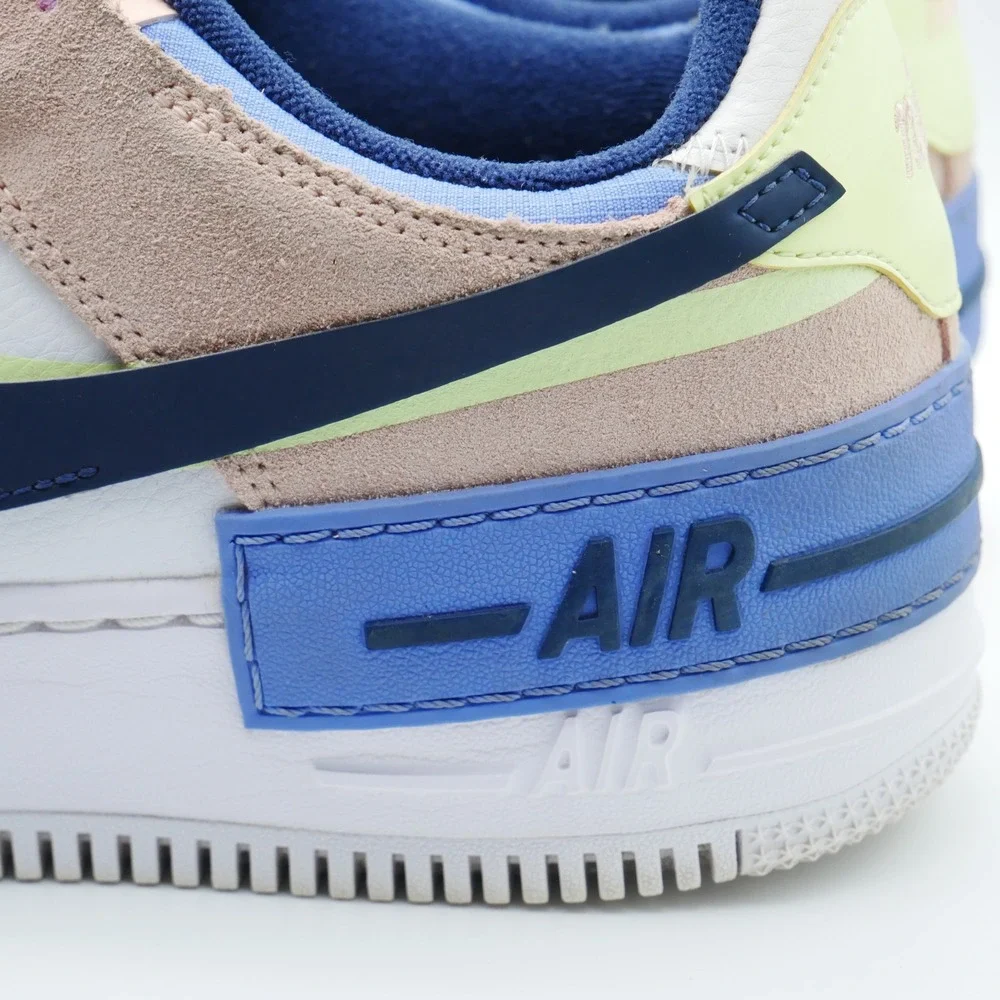 Nike Air Force 1 Shadow Spruce Aura White Pistachio Sneaker 10.5 Women CW2630-14